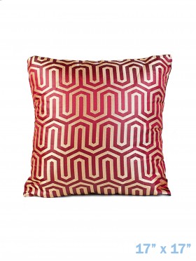 HONEY COMB DESIGN CUSHION COVER & FILLER